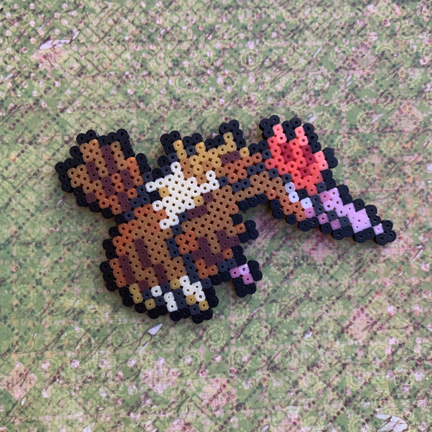 Pidgey - Pidgeot (016-018) Spearow - Fearow (021-022) Perler Art