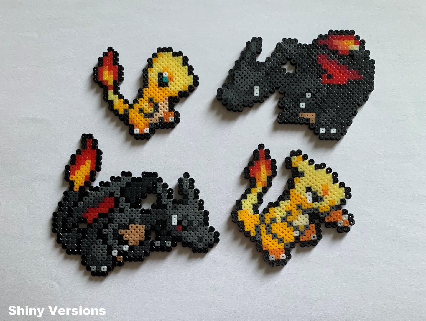 Charmander - Charizard (004-006) Perler Art