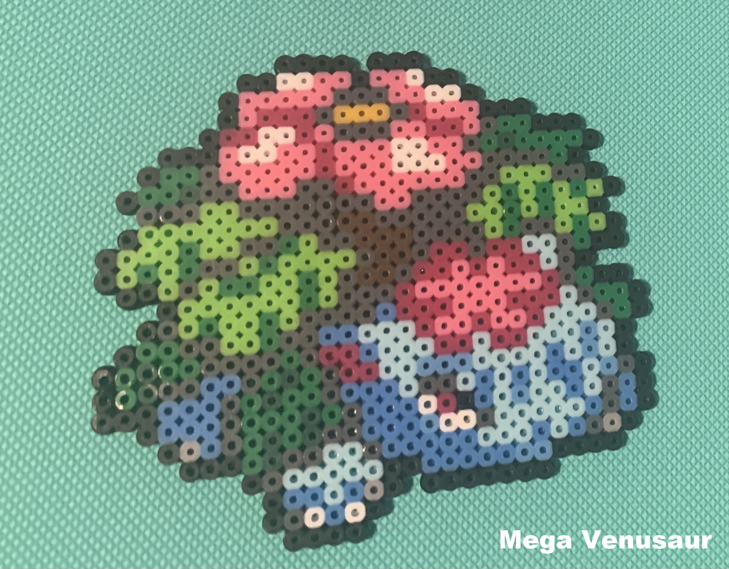 Bulbasaur - Venusaur (001-003) Perler Art