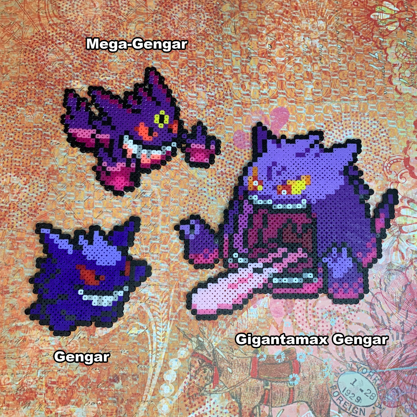 Gastly-Gengar (092, 093, 094)