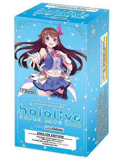 Weiss Schwarz Hololive Premium Booster Box SUPER EXPO 2022 JP (Personal Break)