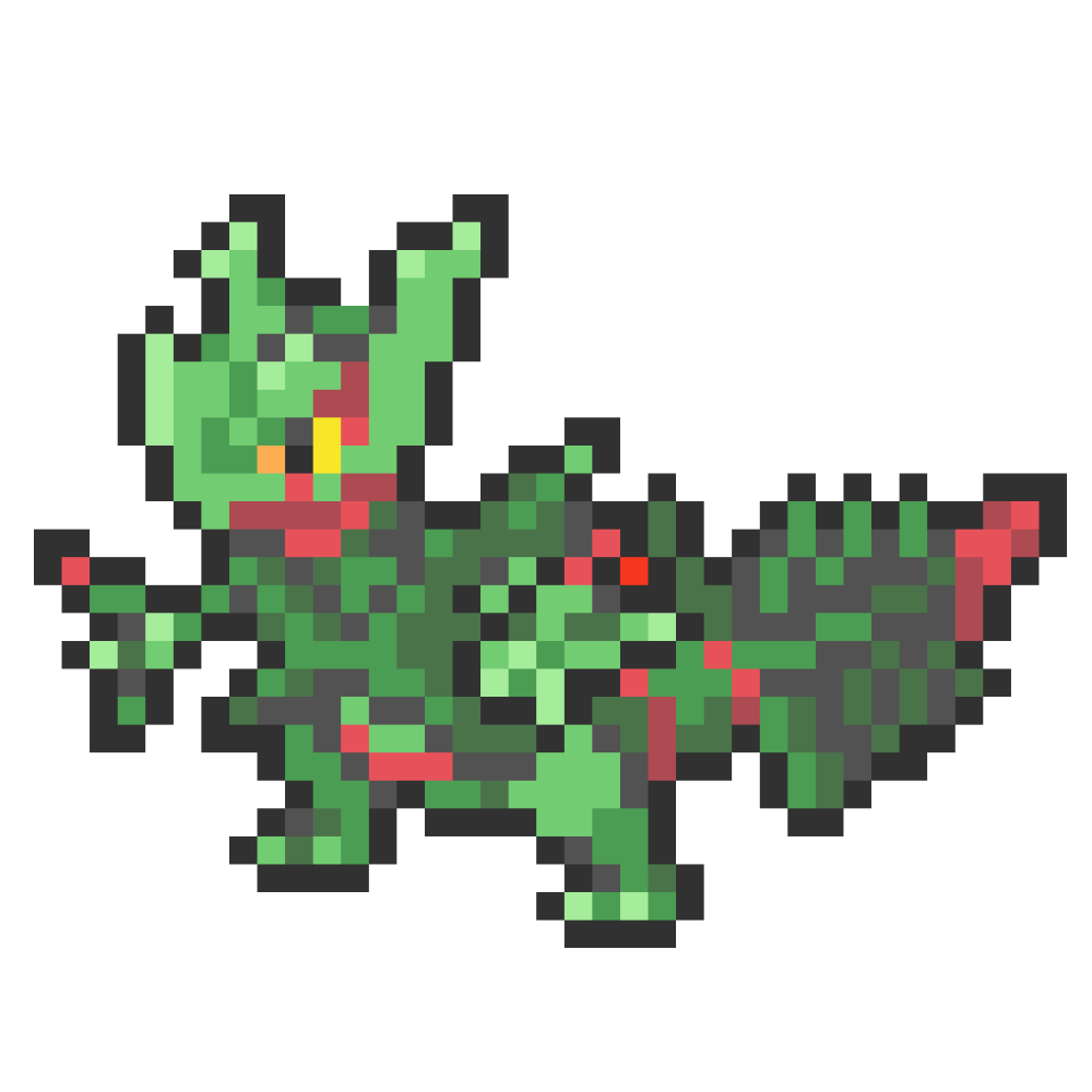 Treecko - Sceptile (252, 253, 254)