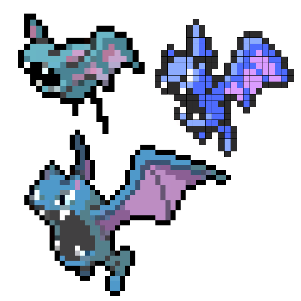 Zubat, Golbat, Crobat (041, 042, 169)