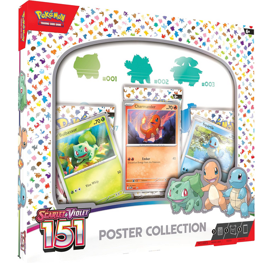Pokemon Scarlet Violet 151 Poster Collection Box (Personal Break)