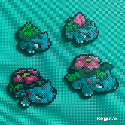 Bulbasaur - Venusaur (001-003) Perler Art