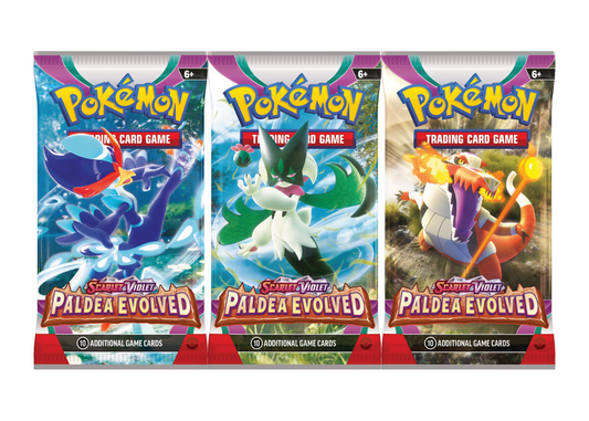 Paldea Evolved 3-Pack (Personal Break)