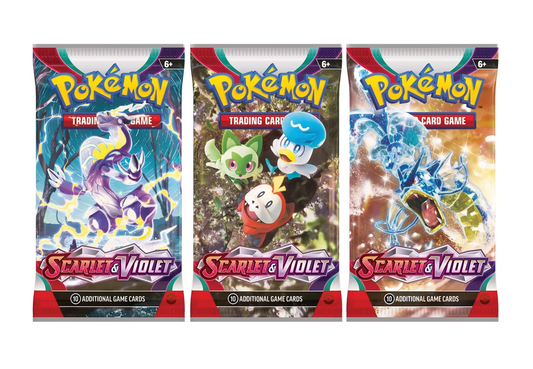 Scarlet Violet 3-Pack (Personal Break)