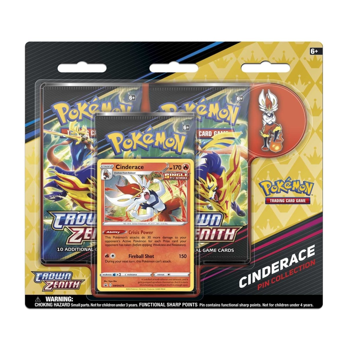 Cinderace Pin Collection (personal break)