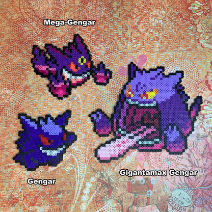 Gastly-Gengar (092, 093, 094)