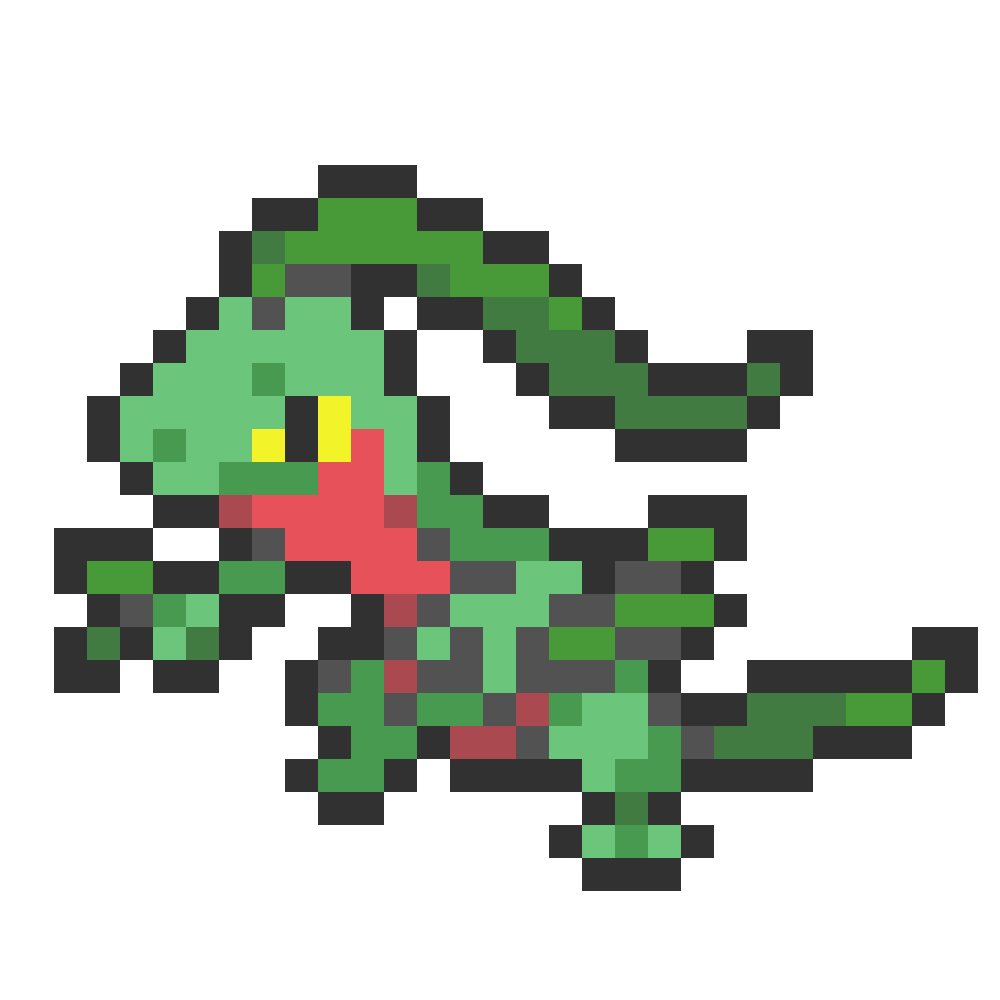 Treecko - Sceptile (252, 253, 254)