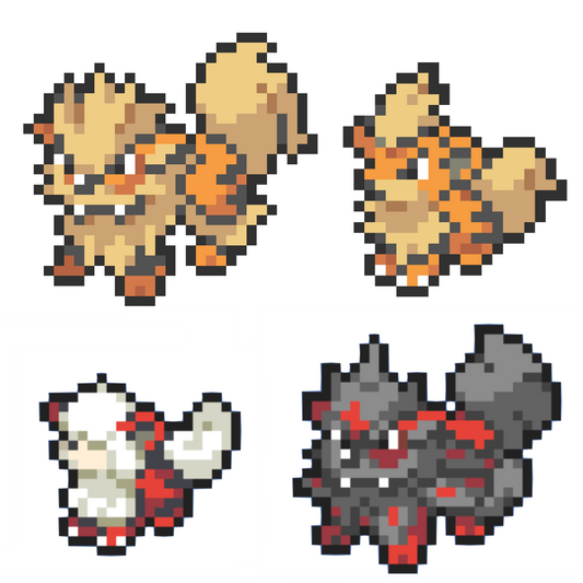Growlithe-Arcanine (058, 059)