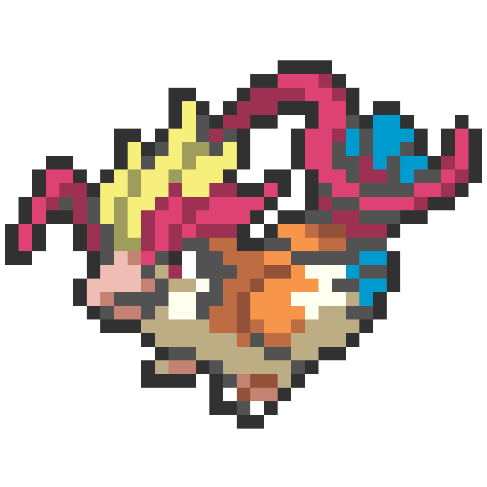 Pidgey - Pidgeot (016-018) Spearow - Fearow (021-022) Perler Art