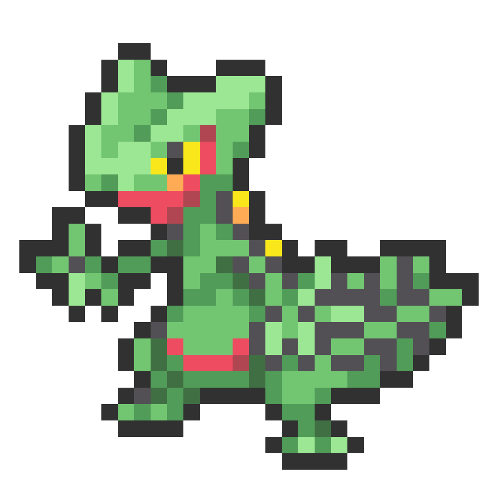 Treecko - Sceptile (252, 253, 254)