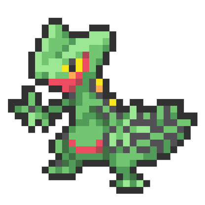 Treecko - Sceptile (252, 253, 254)
