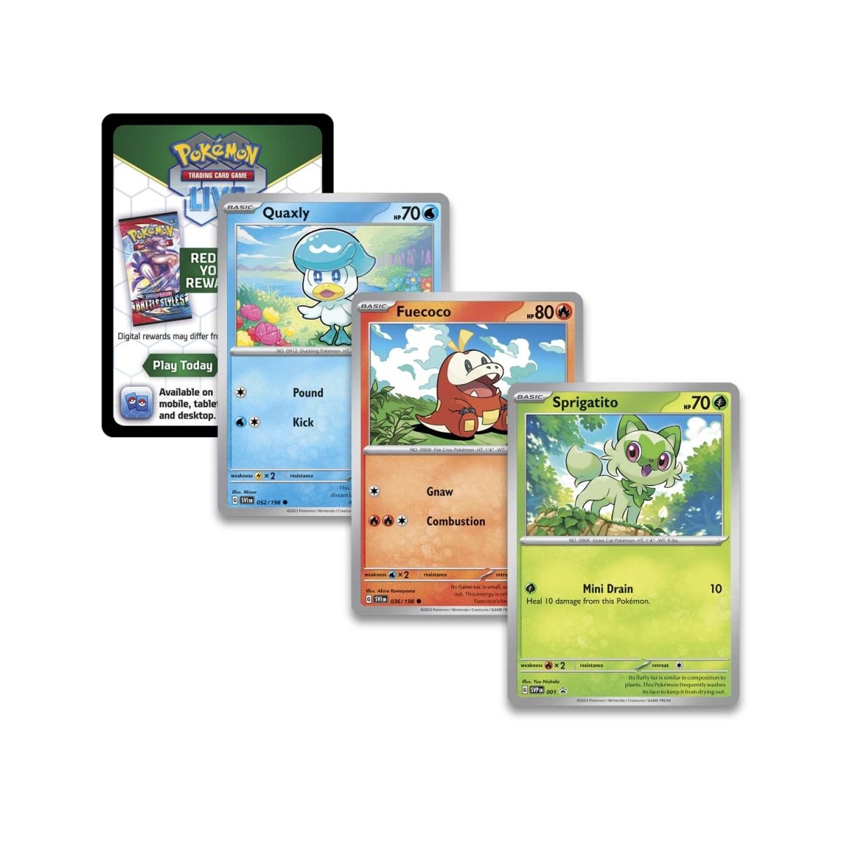 Sprigatito Paldea Collection (personal break)